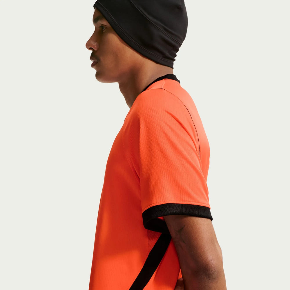 Nike 2026-27 Netherlands Men's Stadium Home Soccer Jersey Hyper Crimson/Black