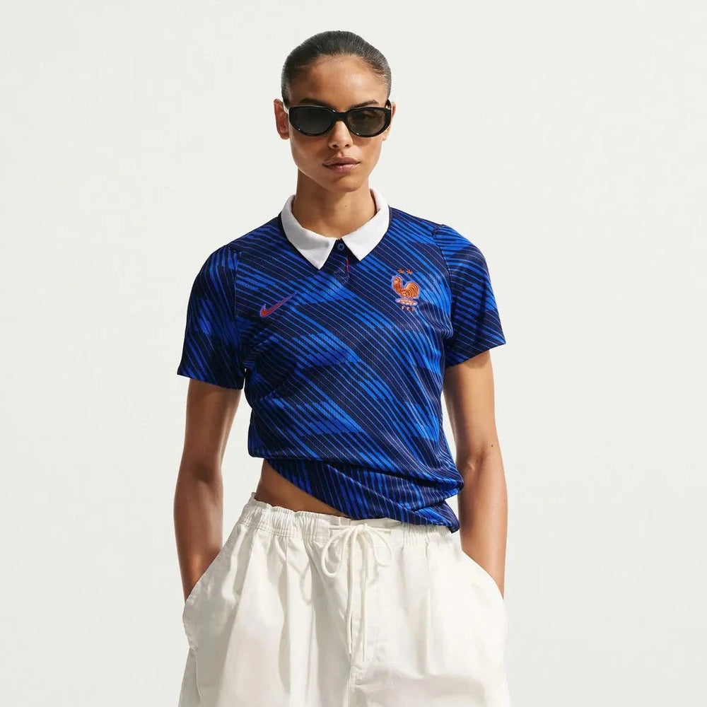 Nike 2026-27 France Women's Stadium Home Soccer Jersey Game Royal/Metallic Copper