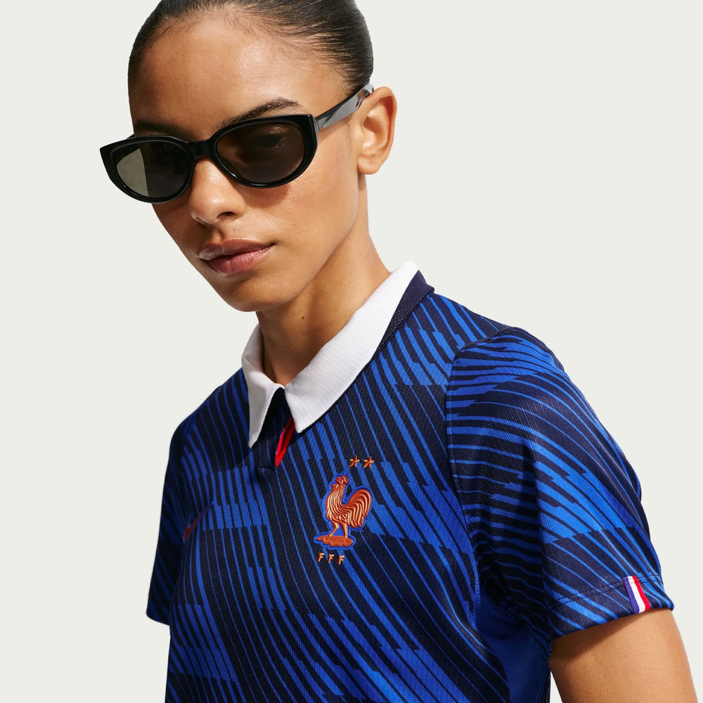 Nike 2026-27 France Women's Stadium Home Soccer Jersey Game Royal/Metallic Copper