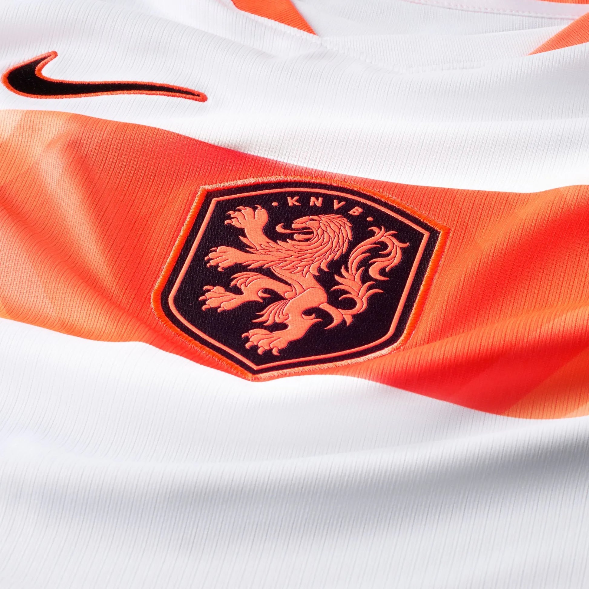 Nike 2026-27 Netherlands Men's Stadium Away Soccer Jersey White/Hyper Crimson/Black