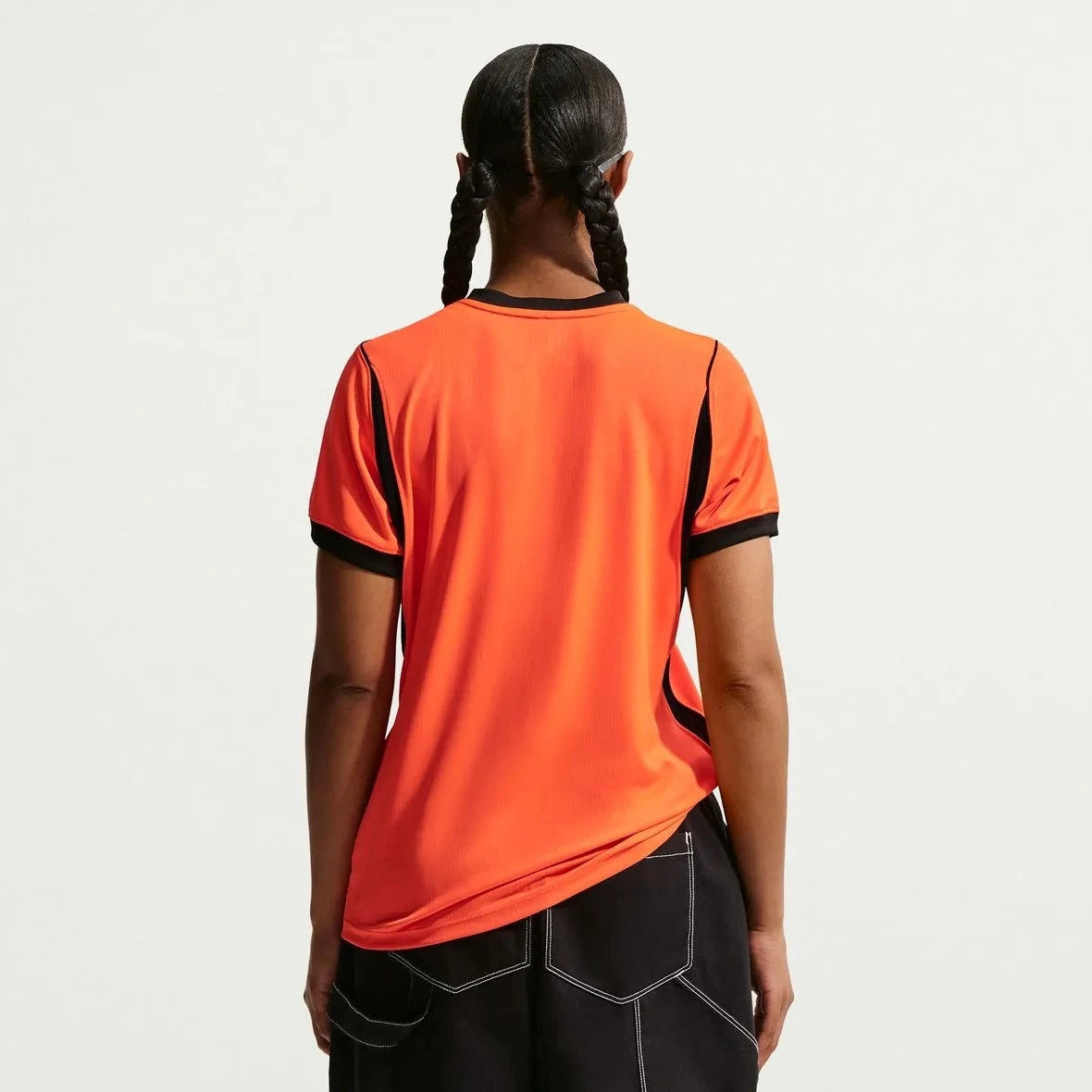 Nike 2026-27 Netherlands Women's Stadium Home Soccer Jersey Hyper Crimson/Black