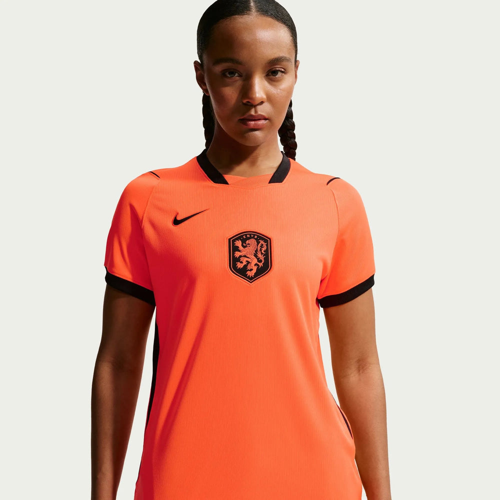 Nike 2026-27 Netherlands Women's Stadium Home Soccer Jersey Hyper Crimson/Black