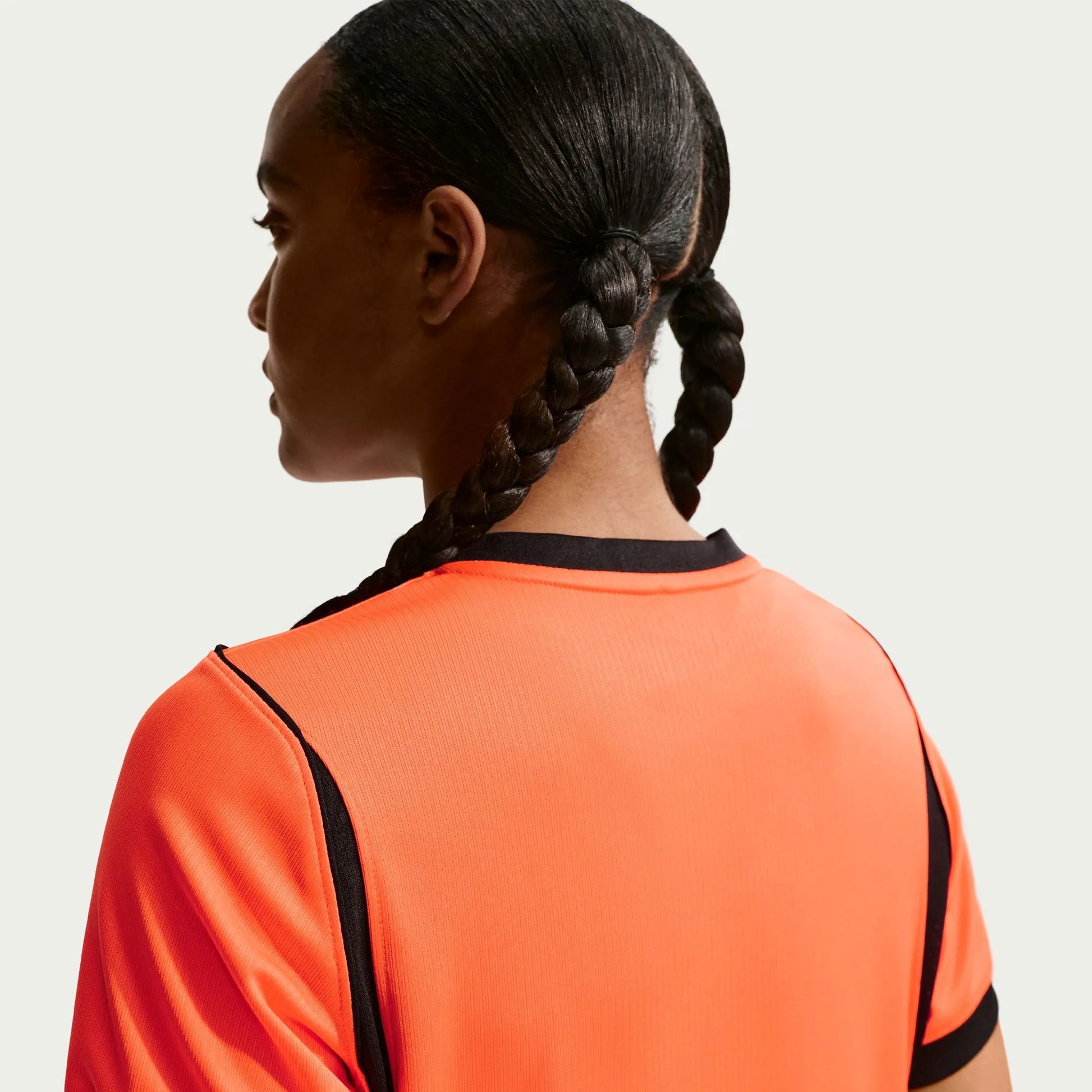 Nike 2026-27 Netherlands Women's Stadium Home Soccer Jersey Hyper Crimson/Black