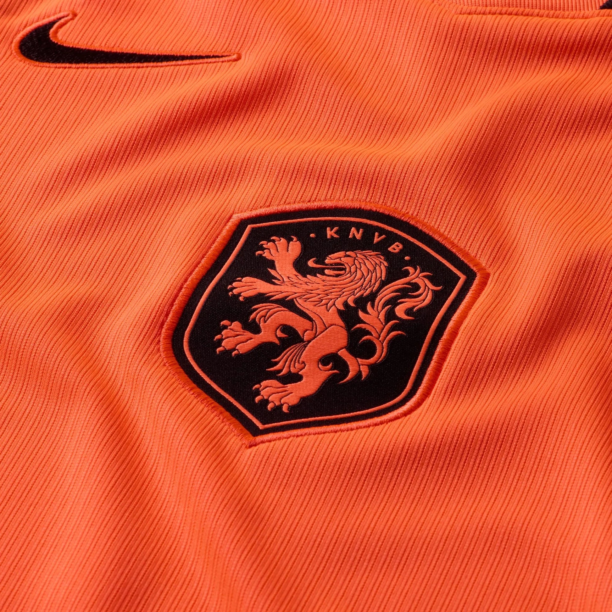 Nike 2026-27 Netherlands Youth Stadium Home Soccer Jersey Hyper Crimson/Black