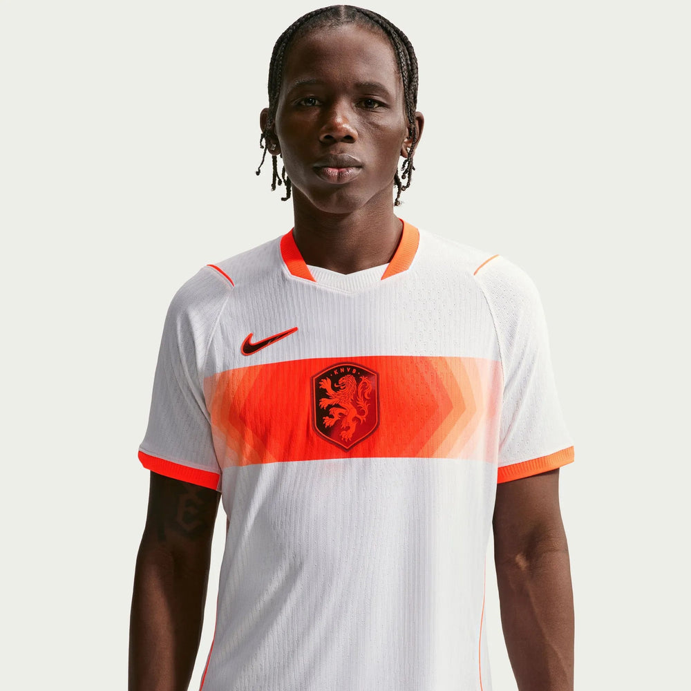 Nike 2026-27 Netherlands Men's Authentic Away Soccer Jersey White/Hyper Crimson/Black