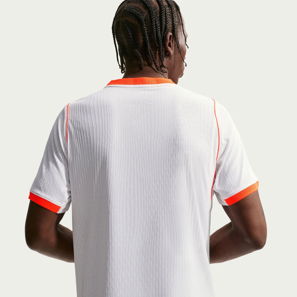 Nike 2026-27 Netherlands Men's Authentic Away Soccer Jersey White/Hyper Crimson/Black