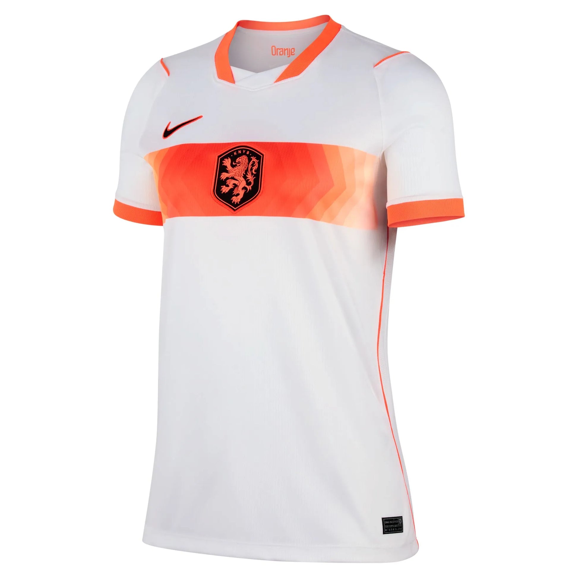 Nike 2026-27 Netherlands Women's Stadium Away Soccer Jersey White/Hyper Crimson/Black