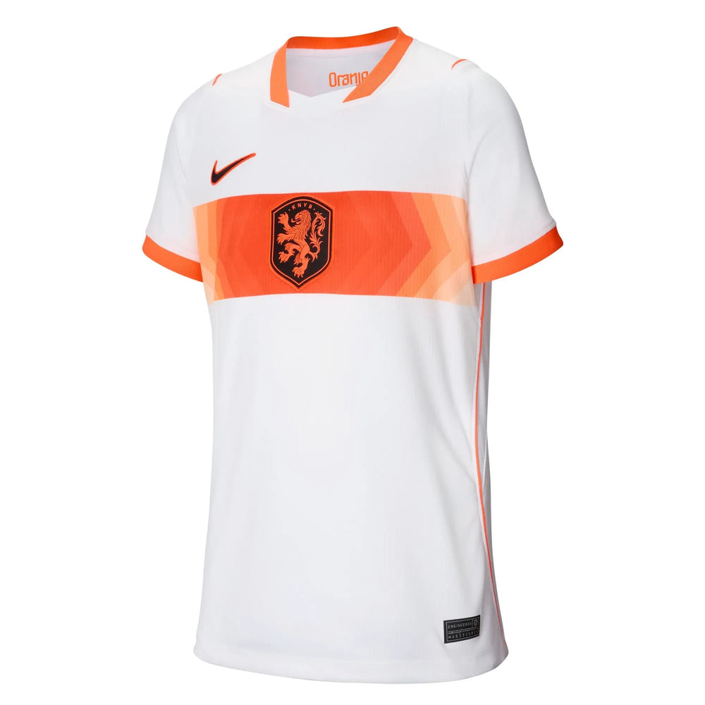 Nike 2026-27 Netherlands Youth Stadium Away Soccer Jersey White/Hyper Crimson/Black