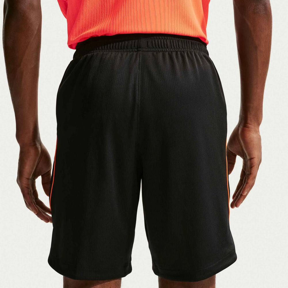 Nike 2026-27 Netherlands Men's Stadium Home Shorts Black/Hyper Crimson