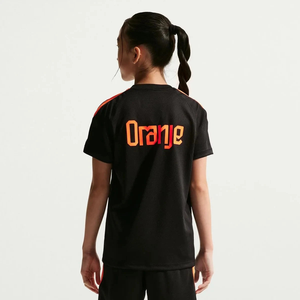 Nike 2026-27 Netherlands Youth Strike Top Black/Hyper Crimson/Hyper Crimson
