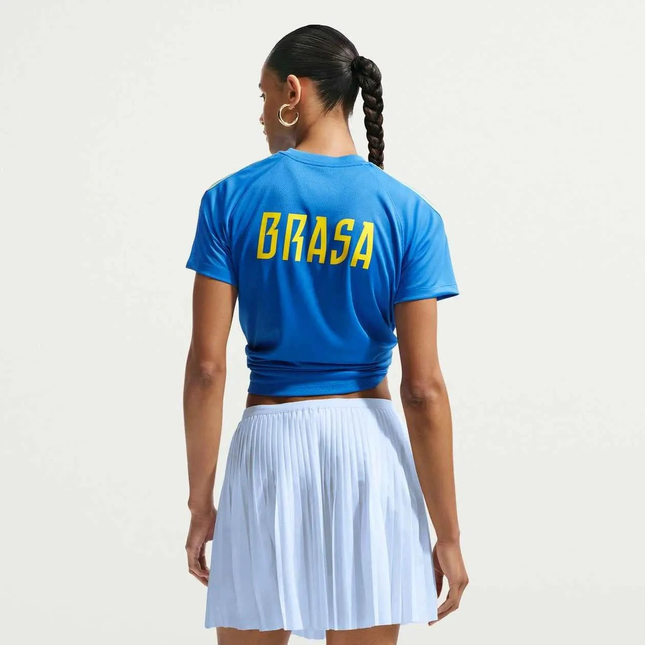 Nike 2026-27 Brazil Women's Strike Top Lt Photo Blue/Light Menta/Midwest Gold
