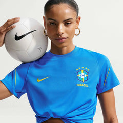 Nike 2026-27 Brazil Women's Strike Top Lt Photo Blue/Light Menta/Midwest Gold