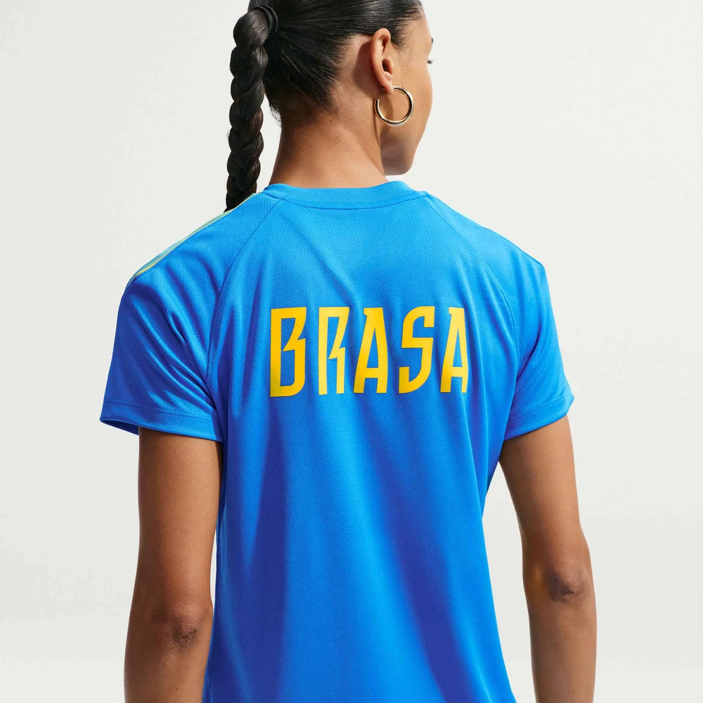 Nike 2026-27 Brazil Women's Strike Top Lt Photo Blue/Light Menta/Midwest Gold