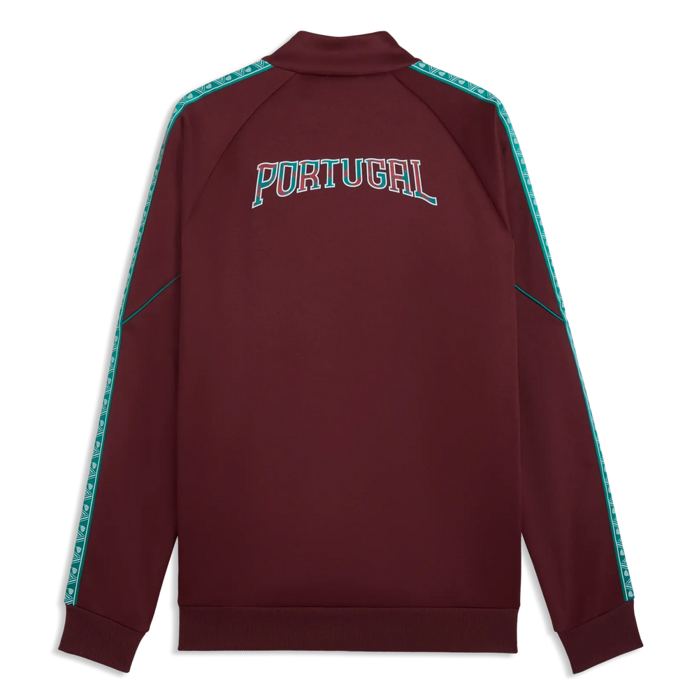Puma 2026-27 Portugal Men's KING Anthem Jacket Ruby Shimmer-Sea Glass