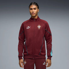 Puma 2026-27 Portugal Men's KING Anthem Jacket Ruby Shimmer-Sea Glass