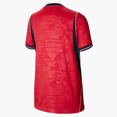 Nike 2026-27 England Youth Stadium Away Soccer Jersey Speed Red/Obsidian/White/Obsidian