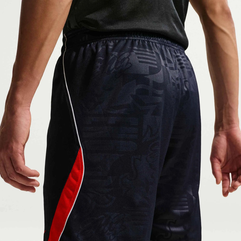 Nike 2026-27 England Men's Stadium Away Shorts Obsidian/Speed Red/White/Speed Red