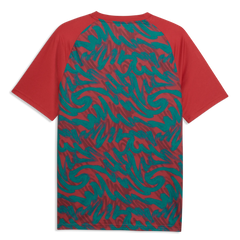 Puma 2026-27 Portugal Men's Pre-Match Soccer Jersey Club Red-Green Lagoon