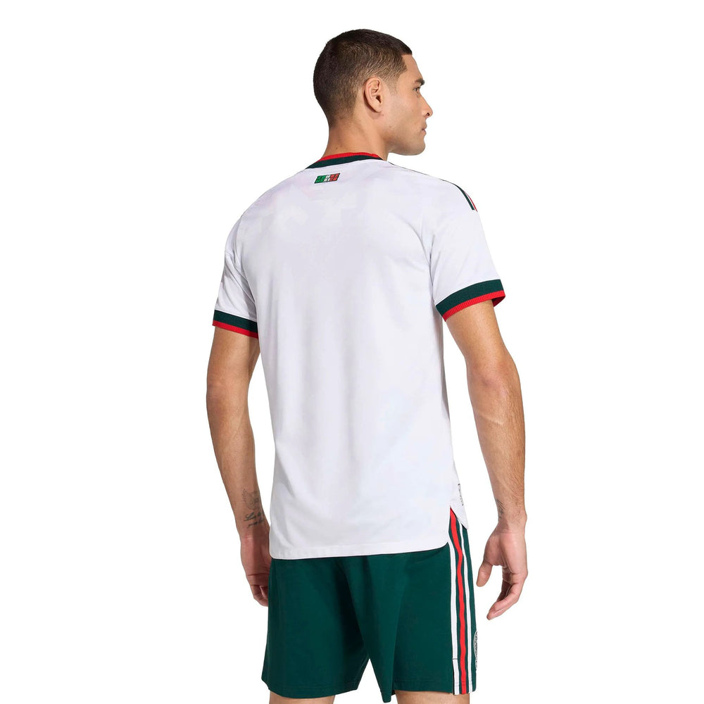 Adidas 2026 Mexico Men's Authentic Away Soccer Jersey White