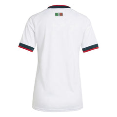 Adidas 2026 Mexico Women's Stadium Away Soccer Jersey White