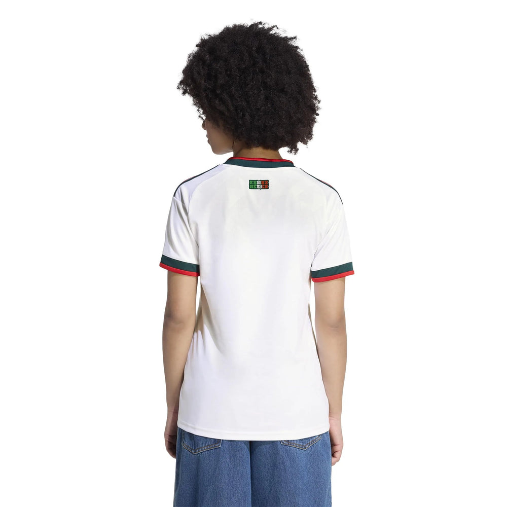 Adidas 2026 Mexico Women's Stadium Away Soccer Jersey White